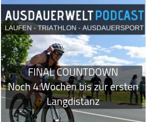 Final Countdown noch 4 Wochen bis zur ersten Langdistanz