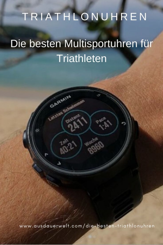 die besten triathlonuhren garmin forerunner 735xt
